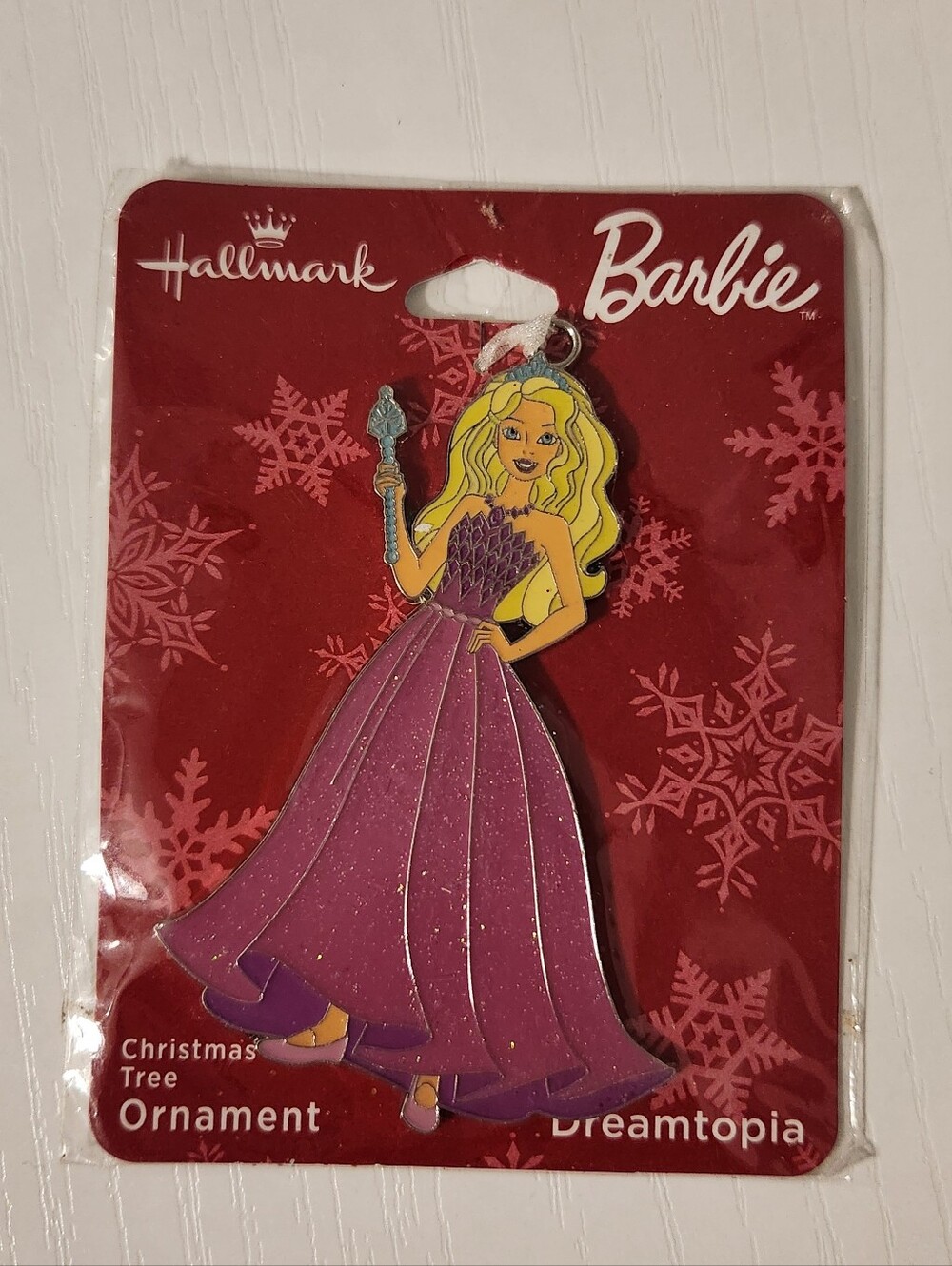 Hallmark Brabie Dreamtopia Pink Christmas Tree Ornament Or Pendant For Necklace